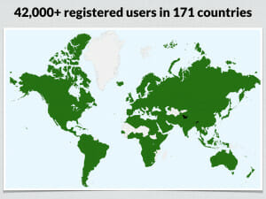 Registered LOINC users 2016 02