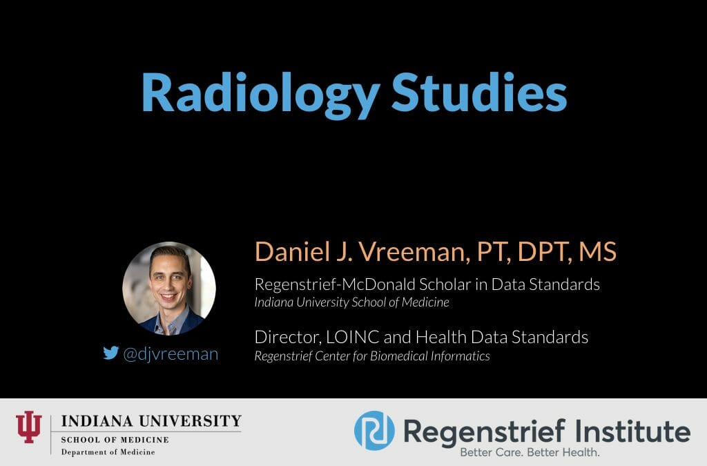 LOINC Tutorial: Radiology Studies