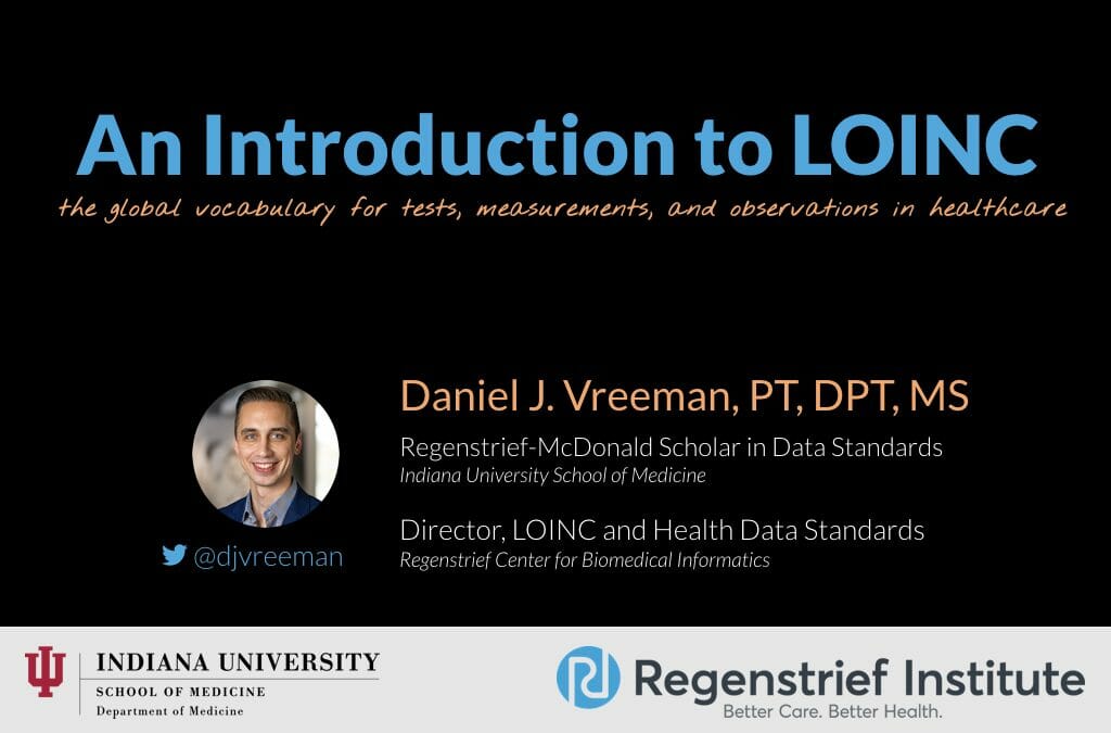 An Introduction to LOINC: MedInfo Version