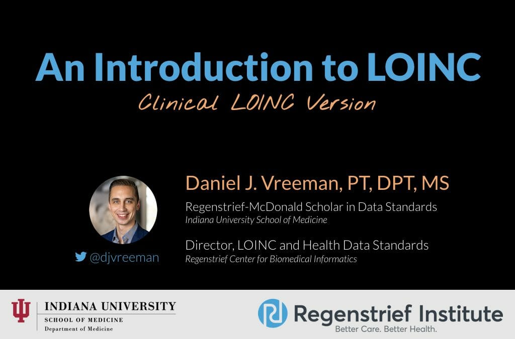 An Introduction to LOINC: Clinical LOINC Version