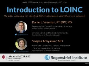An Introduction to LOINC: AMIA 2017 Version