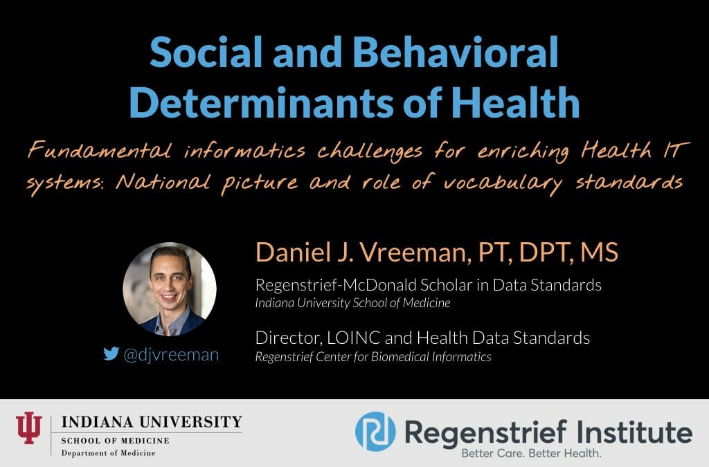 Social and Behavioral Determinants of Health