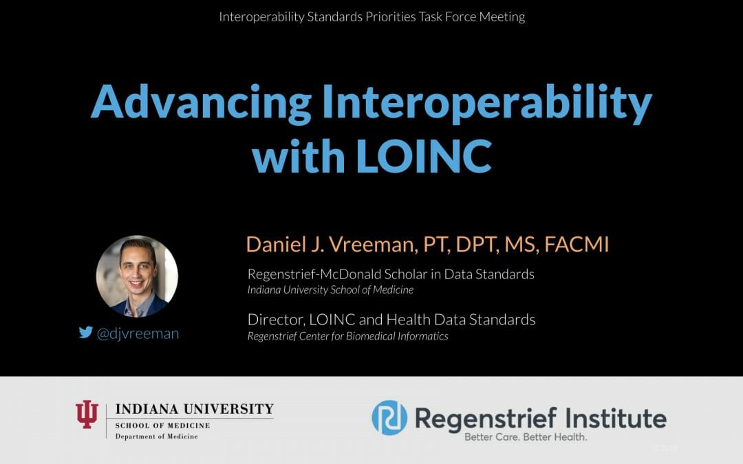 Advancing Interoperability with LOINC