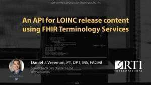 An API for LOINC release content using FHIR Terminology Services