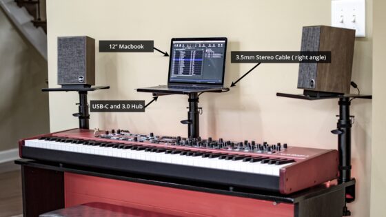 12" Macbook for Nord Stage 3 workstation